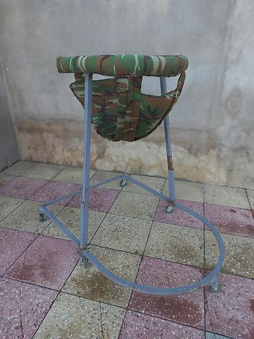 Uşaq gəzdirən piyada (walker) - Metal karkaslı, sabit və möhkəm - şəkil 3