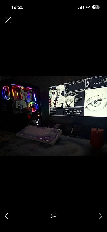 Gaming kompüter sistemi – RGB işıqlı tam set ENDIRIM MOVCUDDUR - şəkil 5