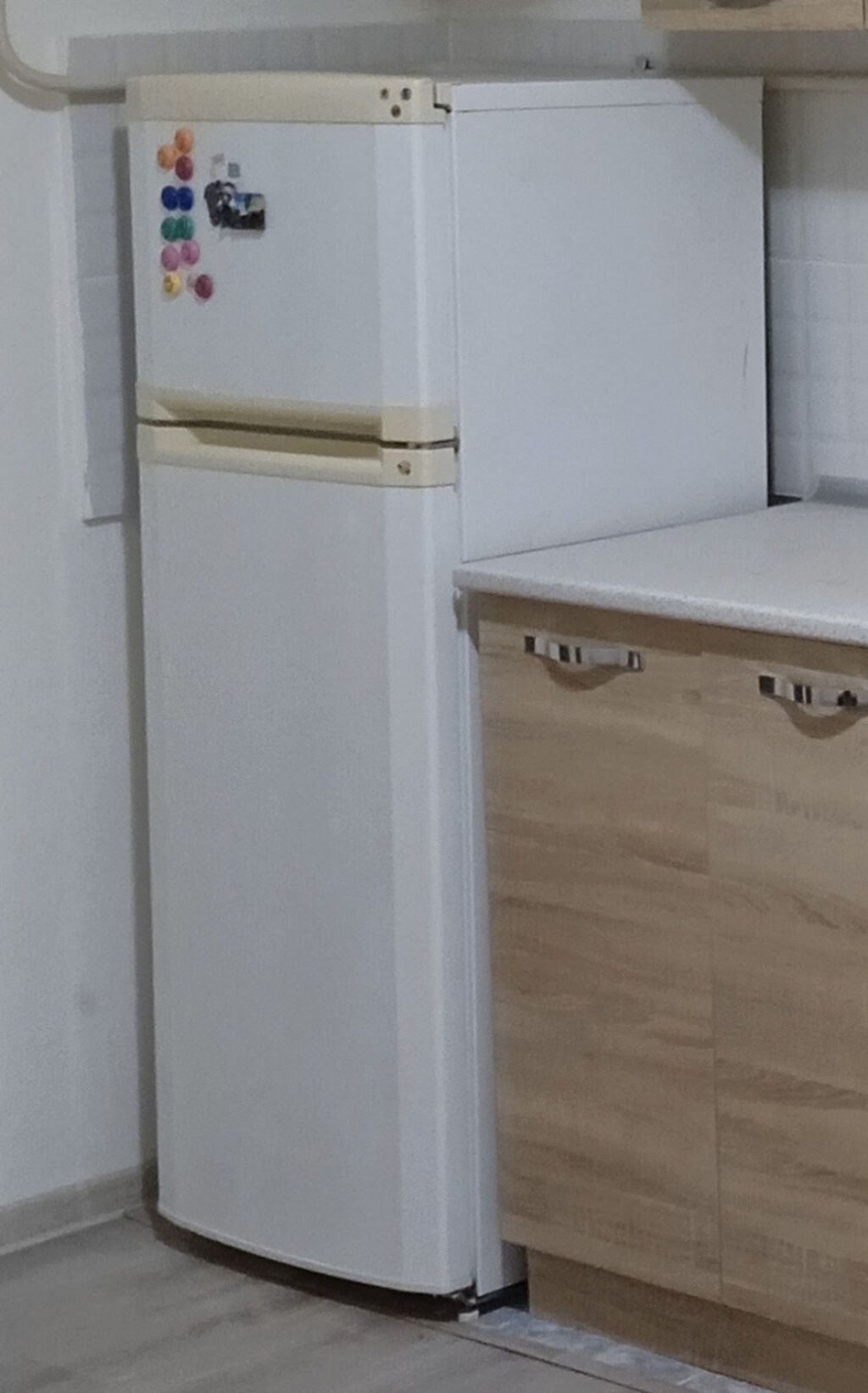 İşlənmiş 2 qapılı Beko Soyuducu Satılır, rəng - Ağ