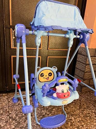 Uşaq yelləncəyi – Babyland.Yığıla bilən.Çox az istifadə - şəkil 2