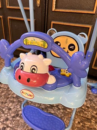 Uşaq yelləncəyi – Babyland.Yığıla bilən.Çox az istifadə - şəkil 3