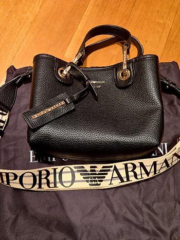 Emporio Armani qadın əl çantası - Model: Emporio Armani Milano 1981 - şəkil 4