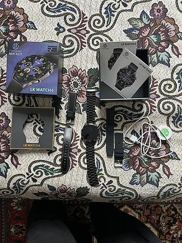 Smart saat, Sensor ekran, rəng - Qara - şəkil 3