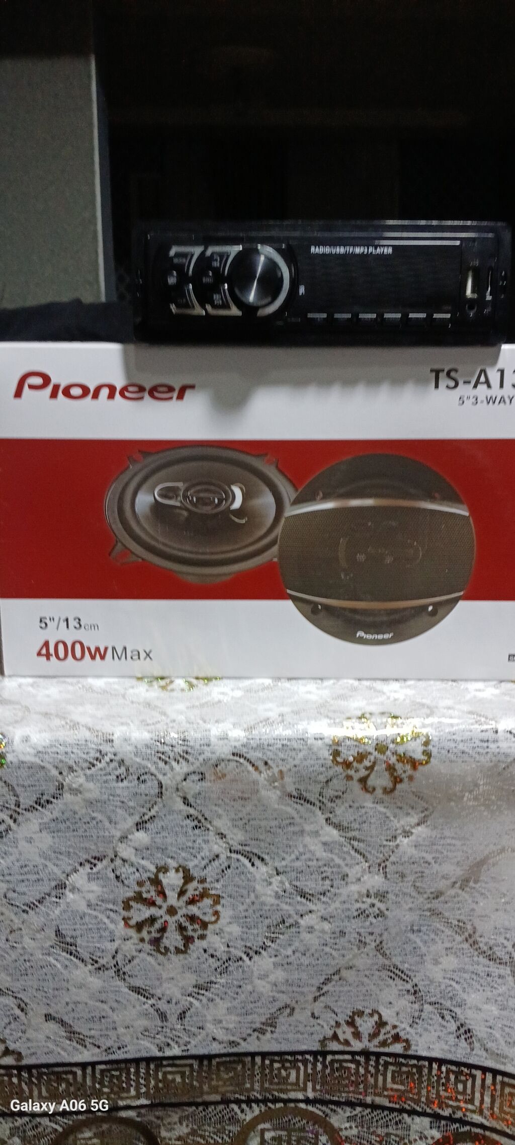 Pioneer TS-A seriyası avtomobil akustikası və MP3 maqnitola dəsti. -