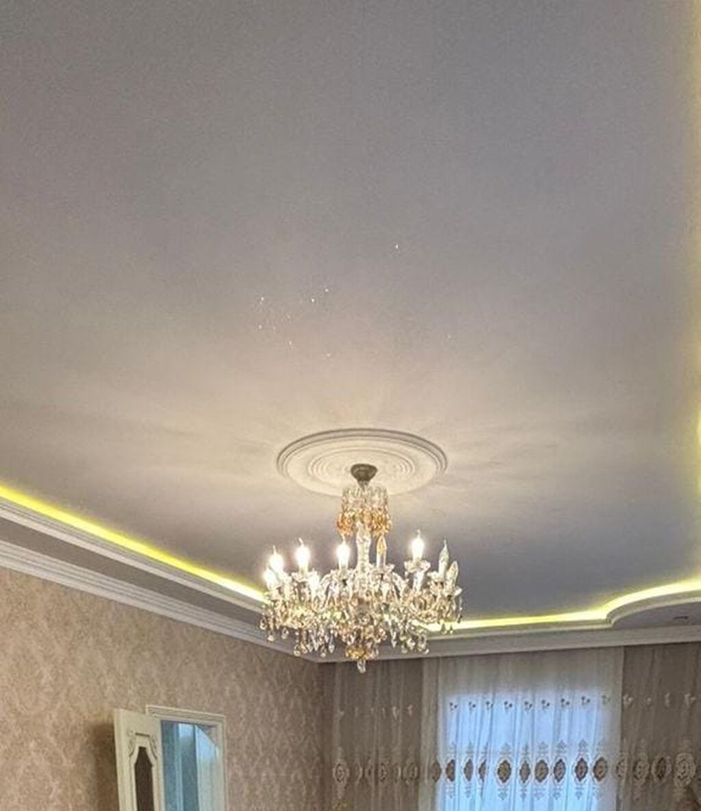 Çılçıraq, 10 və daha çox lampa, Xrustal