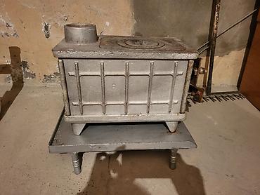 Sökülüb hissələrə ayrılan köhnənin tuj qaz peci, satılır. qiyməti 200 - şəkil 3