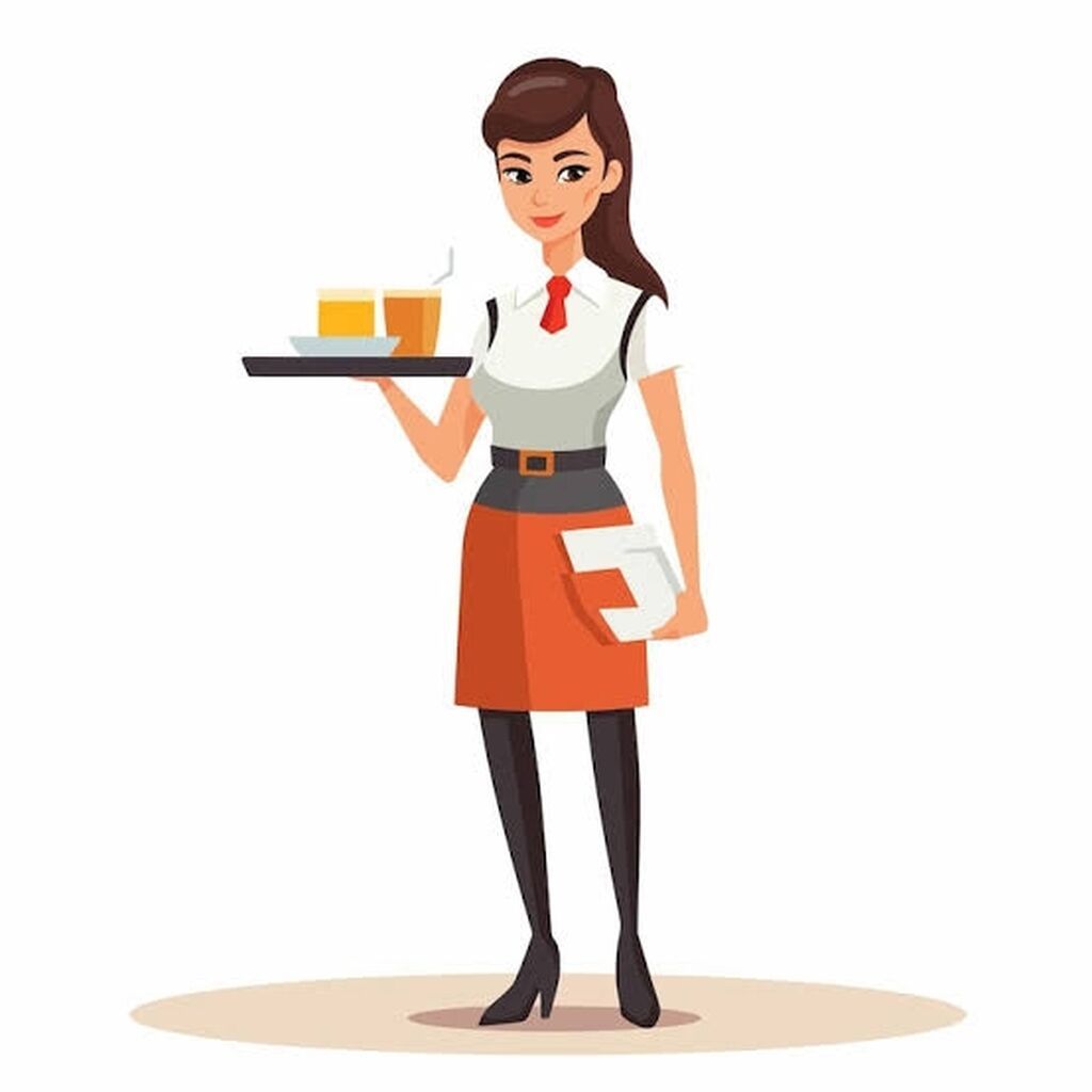 Ofisiant tələb olunur, Kafe, Gündəlik ödəniş, İstənilən yaş, Təcrübəsiz