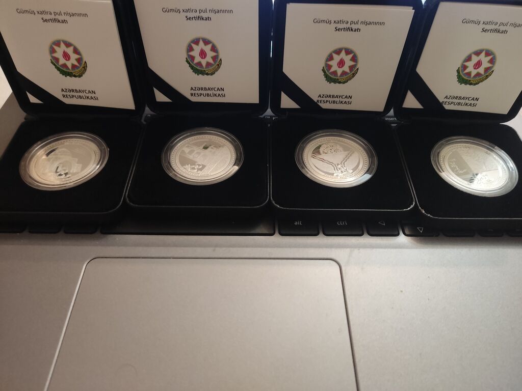 Gümüş xatirə sikkələri – Azərbaycan Respublikası - Rəsmi sertifikatlı