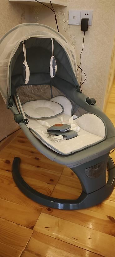 Oğlan və qız üçün, Dördbucaq, Beşik, Dəstsiz, Matras ilə, Yellənmə mexanizm ilə - şəkil 3