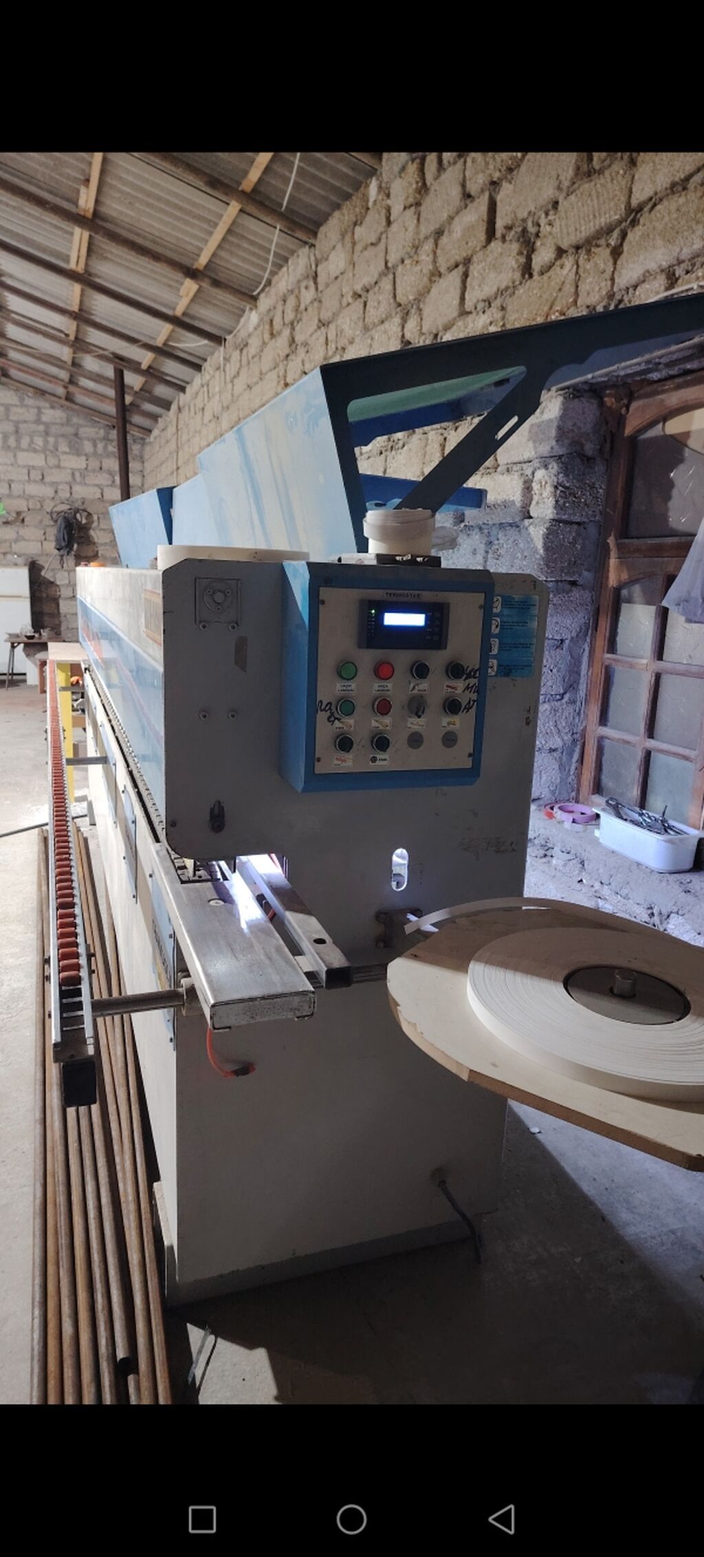 Kənar kəsim üçün avtomatik kantlama dəzgahı Mebel istehsalı üçün