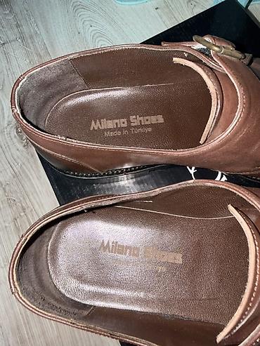 Milano Shoes kişi klassik ayaqqabısı - Model: Monk strap (tək tokalı) - şəkil 5