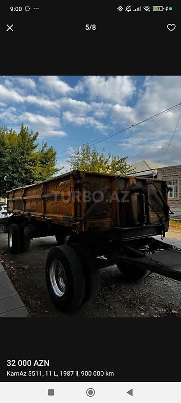 KamAZ 5511 samosval + qoşqu - Mühərrik: 11 L dizel - Buraxılış ili - şəkil 3