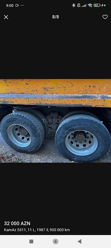 KamAZ 5511 samosval + qoşqu - Mühərrik: 11 L dizel - Buraxılış ili - şəkil 4