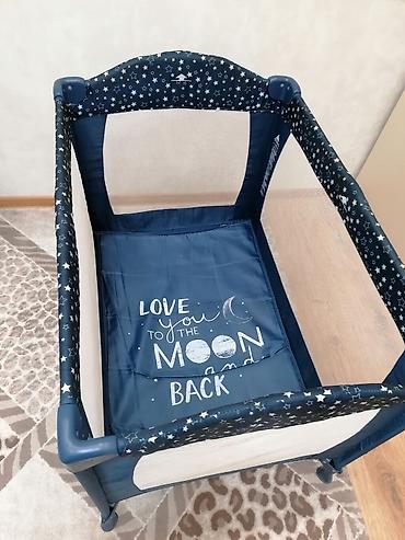 70 Azn Mothercare uşaq manej/çarpayısı Sumkasıda var + Döșek və Döșek - şəkil 4