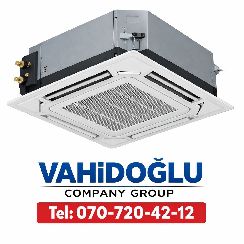 Tavan kaset tipli kondisioner sistemi – böyük ofislər, mağazalar