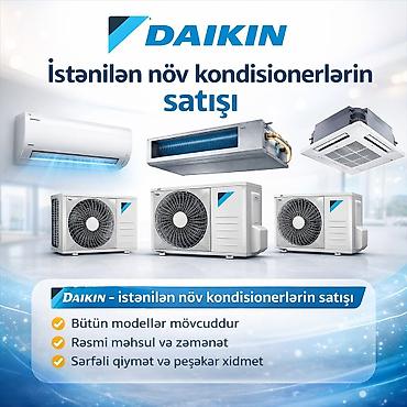 Haier və Daikin kondisionerləri – geniş model seçimi Məhsul təsviri - şəkil 3