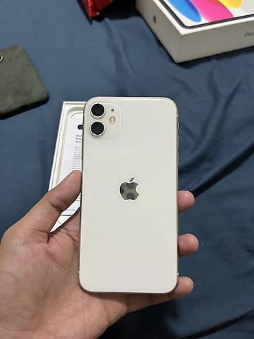IPhone 11, 128 GB, Ağ, Zəmanət, Face ID, Sənədlərlə - şəkil 2