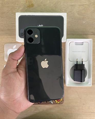 IPhone 11, 128 GB, Qara, Simsiz şarj - şəkil 2