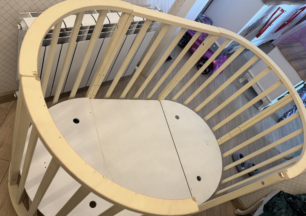 Oğlan və qız üçün, İşlənmiş, Yumru, Beşik, Dəst ilə, Matras ilə, Yellənmə mexanizm ilə