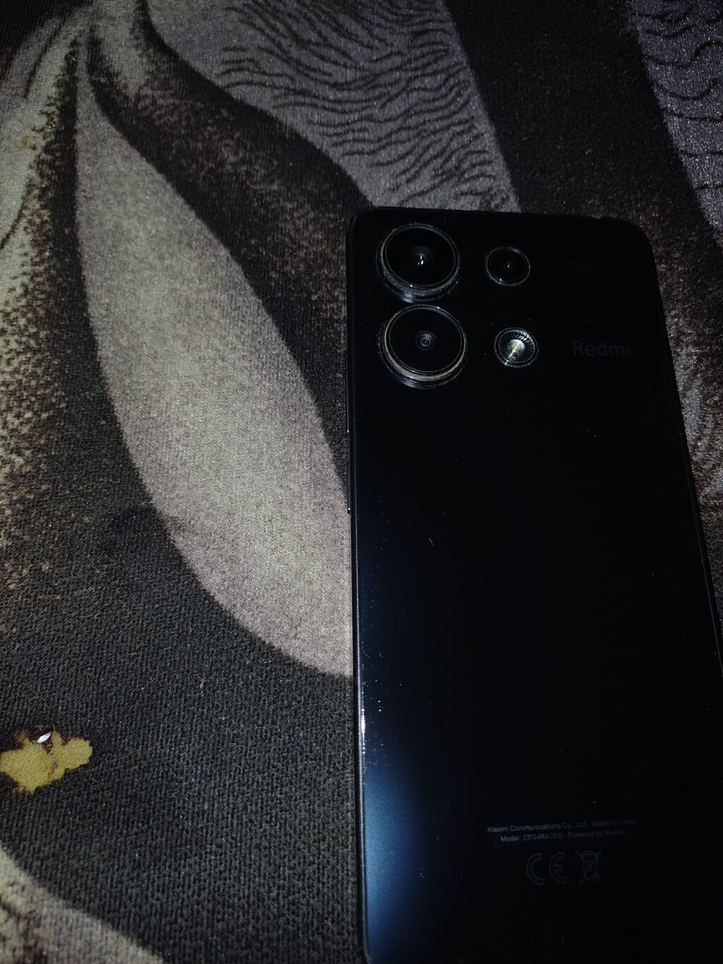 Redmi Note 13, 256 GB, rəng - Qara, Barmaq izi