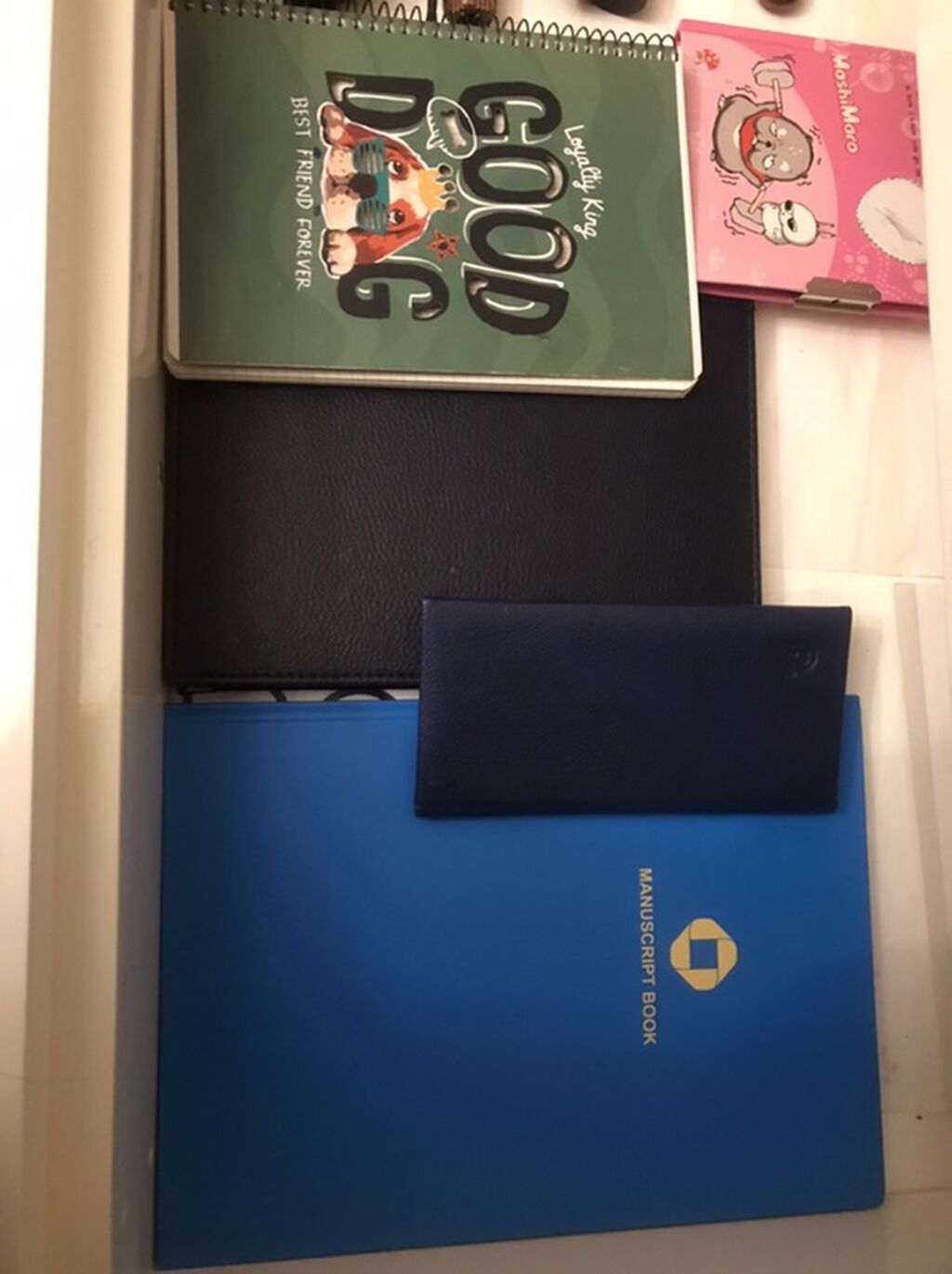 Yazı-qələm ləvazimatları dəsti - Spiral bloknot “Good Dog” –