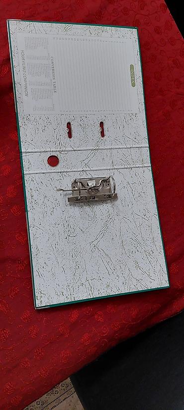 A4 ölçülü qovluq – metal lever arxivinqləmə mexanizmi ilə. - 2 halqalı - şəkil 2