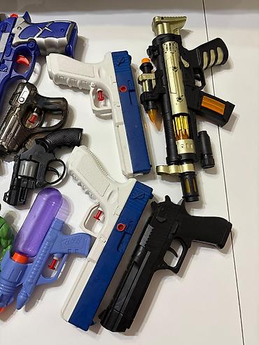 Uşaq üçün oyuncaq silahlar və fiqur dəsti whatsApp aktiv. Məzmun - şəkil 3