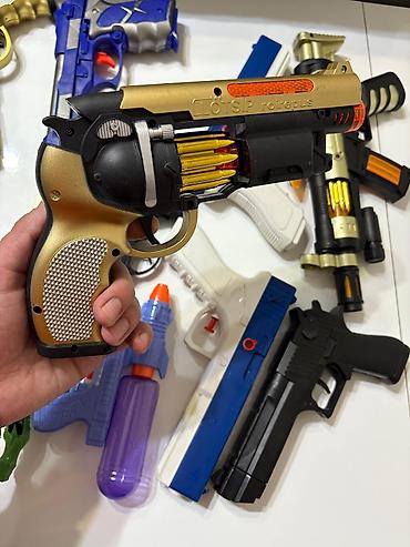 Uşaq üçün oyuncaq silahlar və fiqur dəsti whatsApp aktiv. Məzmun - şəkil 5