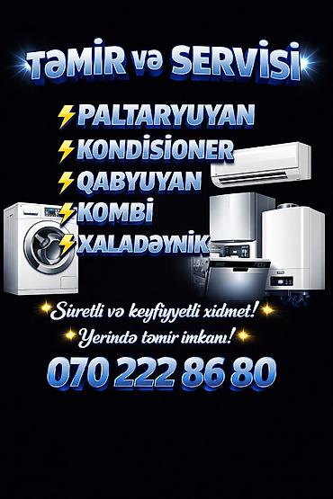 Məişət texnikasının təmiri və servisi Xidmət sahələri: - Kondisioner - şəkil 4