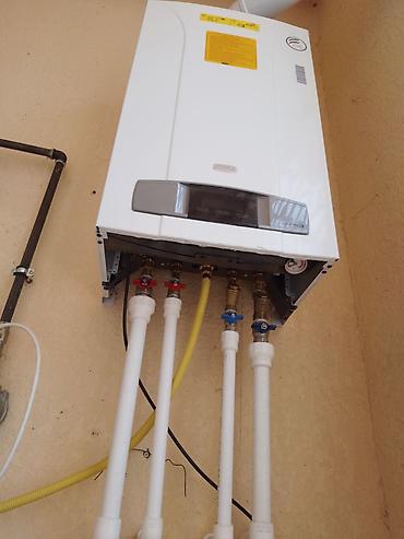 Her cur Santexnik işləri görülür . Kombi xetlerinin cekilmesi - şəkil 5