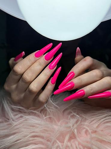 Xidmət: Peşəkar manikür və dırnaq dizaynı Təsvir: - Klassik, fransız - şəkil 4