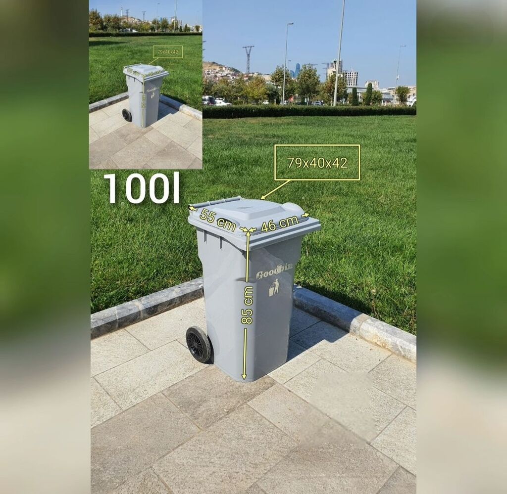 Çöl üçün zibil qabılar