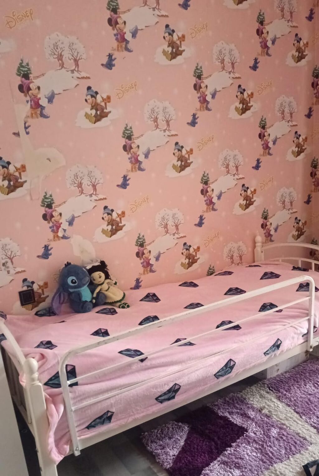 Oğlan və qız üçün, Çarpayı, Bazasız, Matrassız, Siyirməsiz