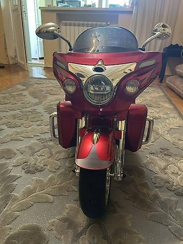 Uşaq üçün elektrikli motosiklet – üçtəkərli kruizer tipli model - - şəkil 2