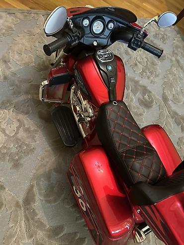 Uşaq üçün elektrikli motosiklet – üçtəkərli kruizer tipli model - - şəkil 3