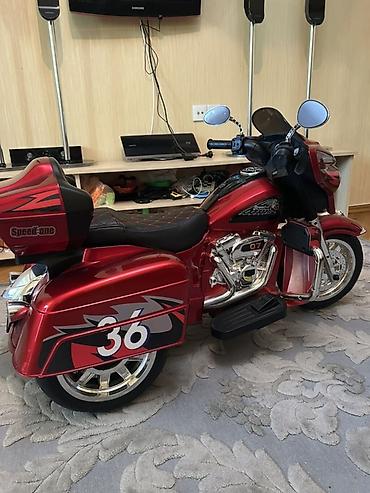 Uşaq üçün elektrikli motosiklet – üçtəkərli kruizer tipli model - - şəkil 5