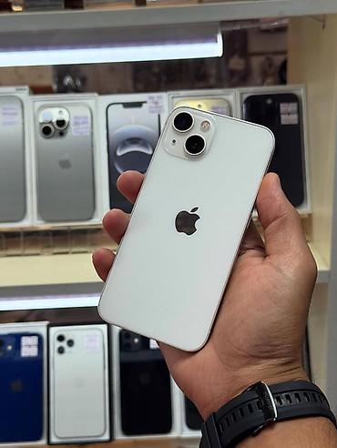IPhone 13, 128 GB, Ağ, Zəmanət, Kredit, Simsiz şarj - şəkil 2