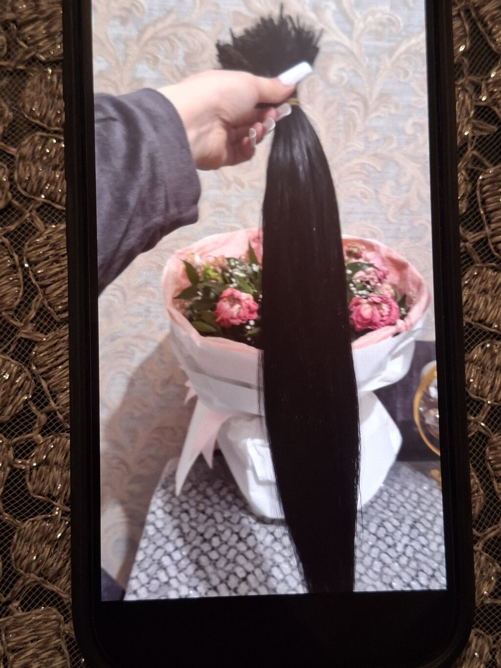 Qaynaq saçlar, Təbii