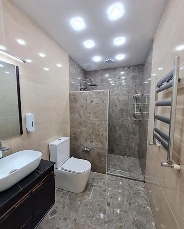 Kombi sisteminin cekilmesi.kanalzasiya sistemleri.Divar ici unitaz ve - şəkil 5