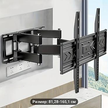 32-65 ledə kimi original möhkəm iki qollu televizor tutacağı - şəkil 5
