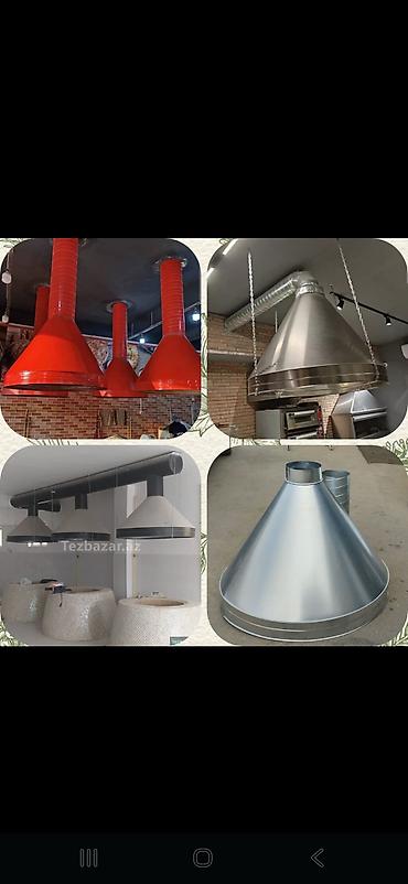 Havalandırma və restoran mətbəxi üçün istehsal və quraşdırma xidməti - şəkil 3
