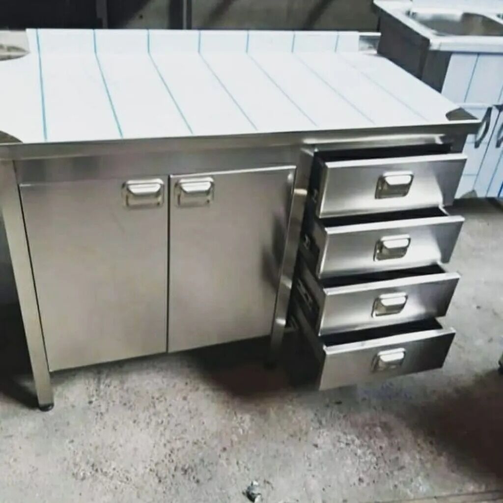 Paslanmayan poladdan peşəkar mətbəx avadanlıqları Məhsul təsviri: -