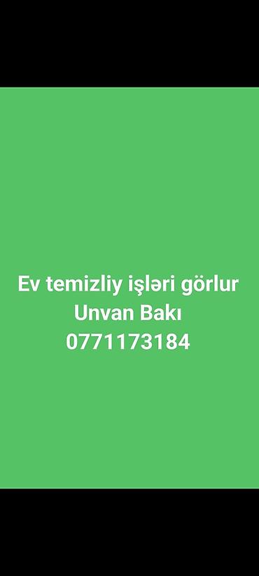 Xidmət: Ev və bağ təmizliyi Məkan: Bakı Təklif olunan işlər: - Mənzil - şəkil 2