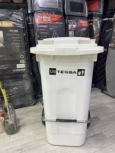 Zibil qabi 120 litrlik tullantı qabı – həm ev, həm də iş yerləri üçün - şəkil 4