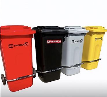 Zibil qabi 120 litrlik tullantı qabı – həm ev, həm də iş yerləri üçün - şəkil 5