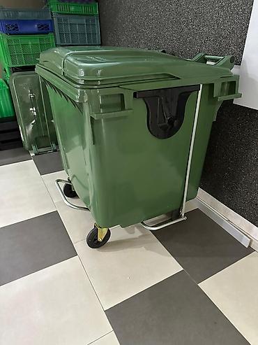 Tullantı qabı Pedalli — 1100 litrlik tutuma malikdir. Keyfiyyətli - şəkil 4