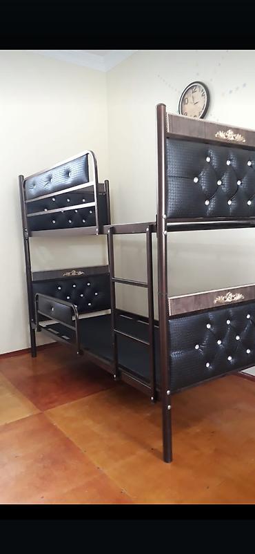 Oğlan və qız üçün, Yeni, Çarpayı, Matras ilə, Siyirməsiz, Dəmir - şəkil 3