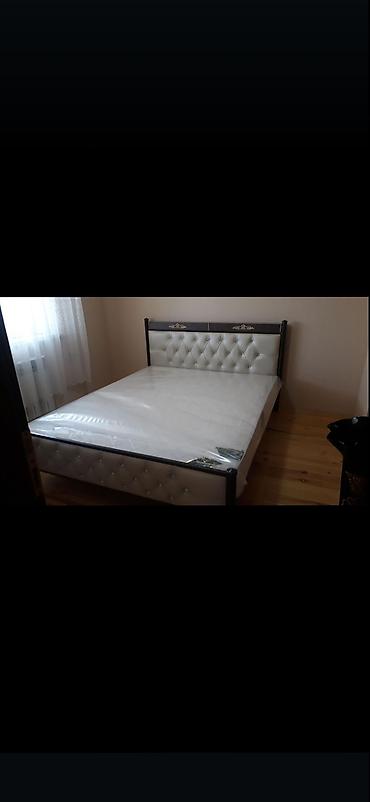 Oğlan və qız üçün, Yeni, Çarpayı, Matras ilə, Siyirməsiz, Dəmir - şəkil 5