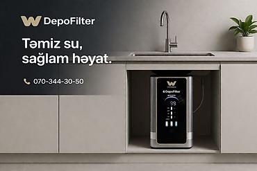 DepoFilter – mətbəx üçün su təmizləmə sistemi Hər növ filter - şəkil 2