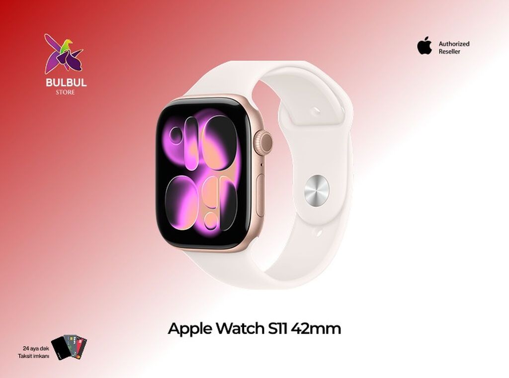 Yeni, Smart saat, Apple, Suya davamlı, rəng - Çəhrayı